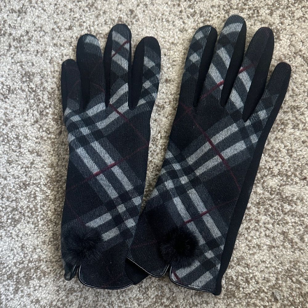 Trezo Plaid Women’s Hand Gloves O/S New